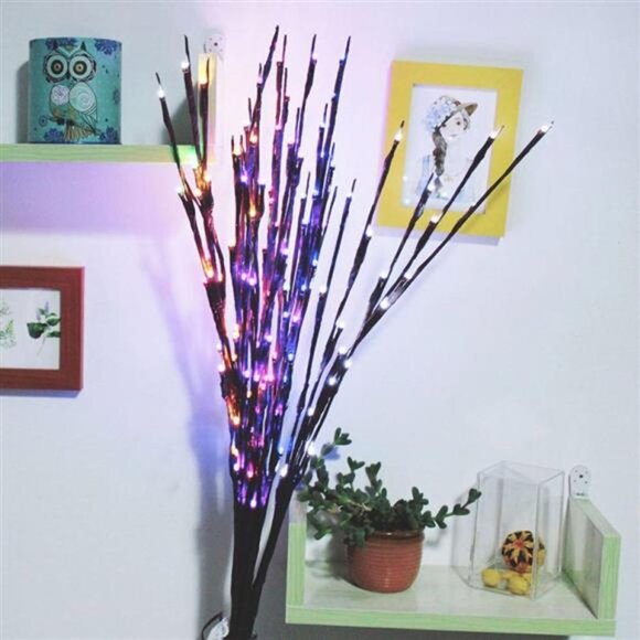 Branch Lights 30" 20LED Lighted Branches Battery Operated Warm White - Picture 5 of 10